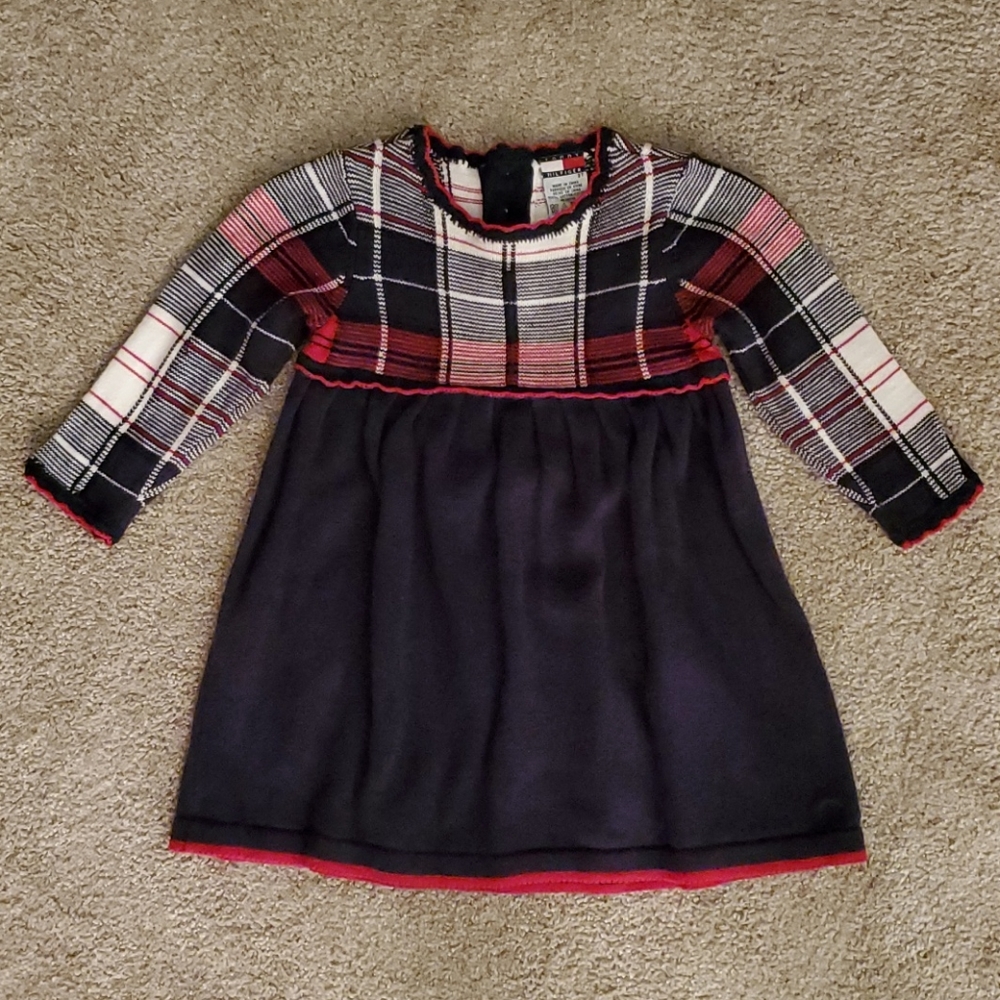Girls Knit Tommy Hilfiger Dress (size 2T)